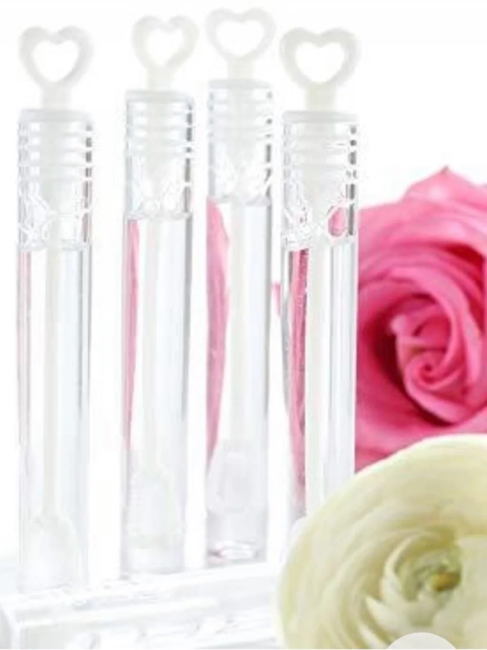 Wedding🌸💐Graduation🎓📜Birthday🎉🎈Party Favors Box of 150 Bubble Wands Heart Top🤍